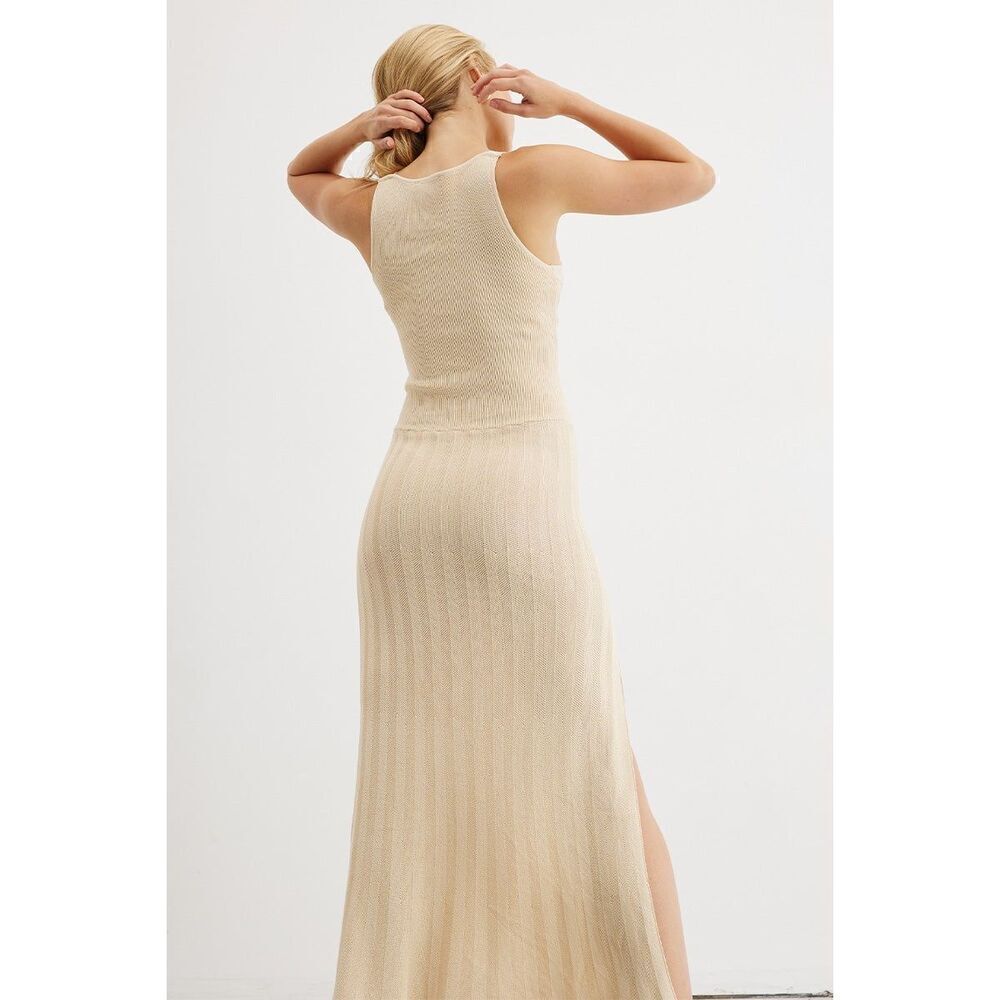 SOVERE Patience Strappy knit midi length dress size S Beach Dress NWT218 - Picture 5 of 10